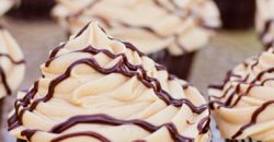 Chocolate Cupcakes and Peanut Butter Icing